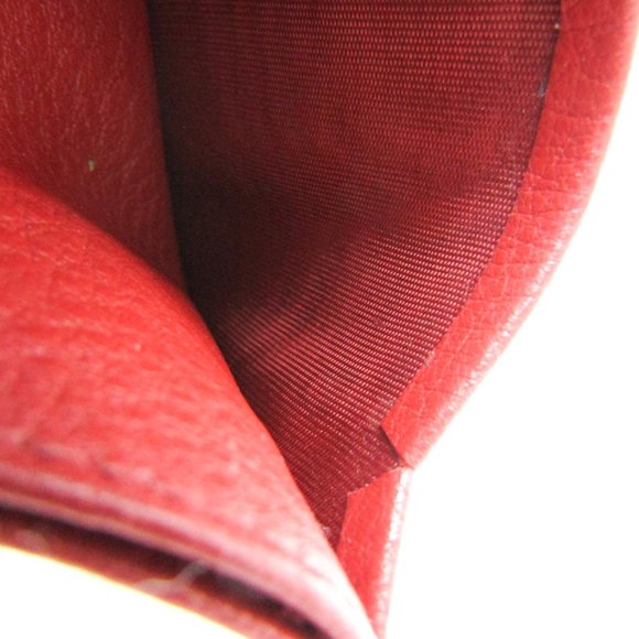 Prada 1MC208 Leather Card Case Red Color - Picture 9 of 10